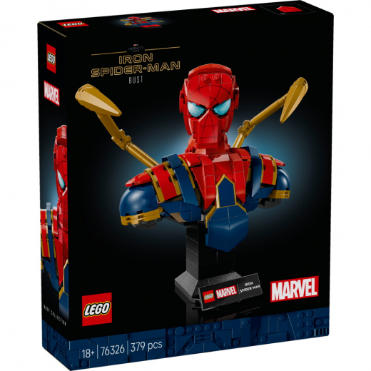 LEGO Marvel - Iron Spider-Man byst i gruppen LEKSAKER / LEGO / LEGO Marvel hos Spelexperten (76326)