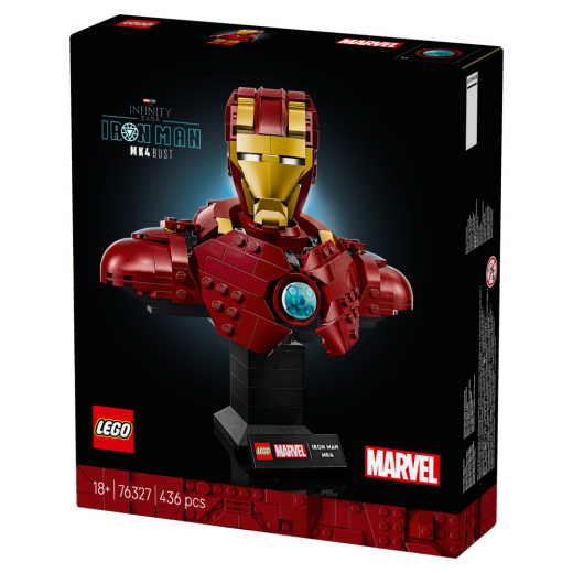 LEGO Marvel - Iron Man MK4 - byst i gruppen LEKSAKER / LEGO / LEGO Marvel hos Spelexperten (76327)