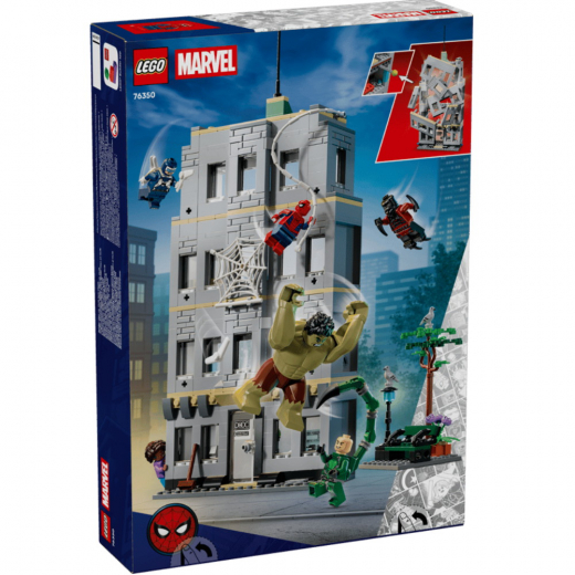 LEGO Marvel - Spider-Man Mot Hulken i gruppen LEKSAKER / LEGO / LEGO Marvel hos Spelexperten (76350)