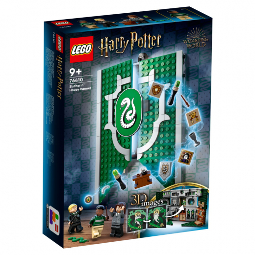LEGO Harry Potter - Slytherin elevhemsbanderoll i gruppen  hos Spelexperten (76410)