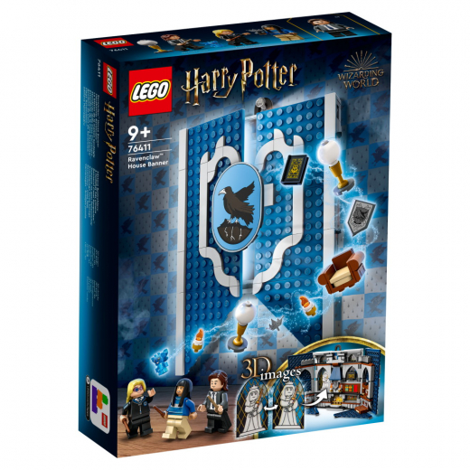 LEGO Harry Potter - Ravenclaw elevhemsbanderoll i gruppen LEKSAKER / LEGO / LEGO Harry Potter hos Spelexperten (76411)