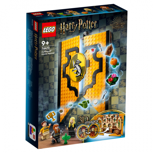 LEGO Harry Potter - Hufflepuff elevhemsbanderoll i gruppen  hos Spelexperten (76412)