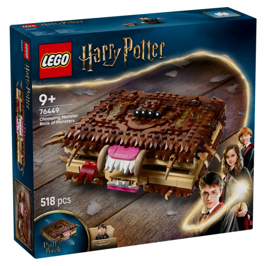 LEGO Harry Potter - Den tuggande Monsterboken om monster i gruppen LEKSAKER / LEGO / LEGO Harry Potter hos Spelexperten (76449)