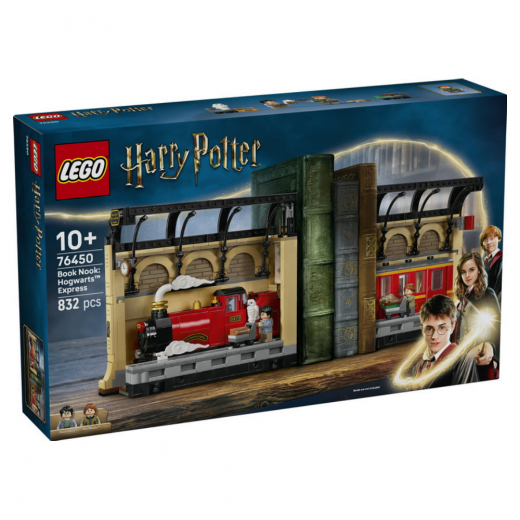 LEGO Harry Potter - Bokstöd Hogwartsexpressen i gruppen LEKSAKER / LEGO / LEGO Harry Potter hos Spelexperten (76450)