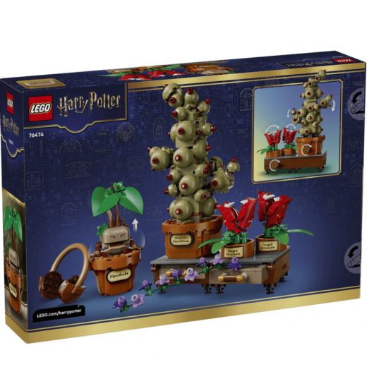 LEGO Harry Potter - Hogwarts Växter För Örtlära i gruppen Nyheter hos Spelexperten (76474)