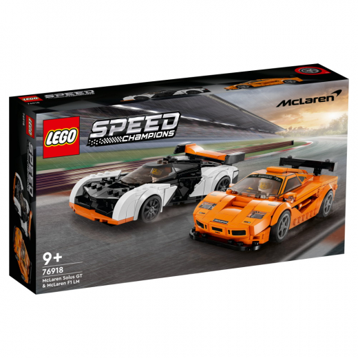 LEGO Speed Champions - McLaren Solus GT & McLaren F1 LM i gruppen LEKSAKER / LEGO / LEGO Speed Champions hos Spelexperten (76918)