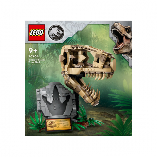 LEGO Jurassic World - Dinosauriefossiler: T. rex-skalle i gruppen LEKSAKER / LEGO / LEGO Jurassic World hos Spelexperten (76964)