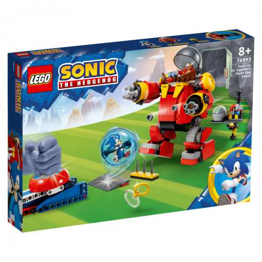 LEGO Sonic - Sonic mot Dr. Eggmans dödsäggsrobot i gruppen LEKSAKER / LEGO / LEGO Sonic hos Spelexperten (76993)