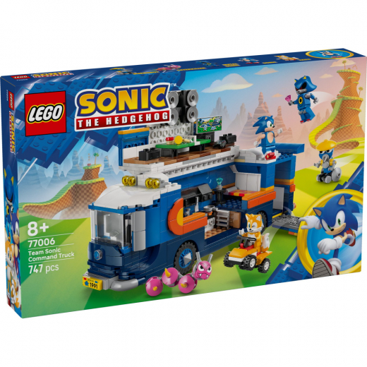 LEGO Sonic - Team Sonics kommandobil i gruppen LEKSAKER / LEGO / LEGO Sonic hos Spelexperten (77006)