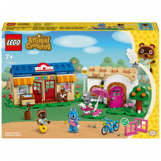 LEGO Animal Crossing - Nook's Cranny & huset där Rosie bor i gruppen LEKSAKER / LEGO / LEGO Animal Crossing hos Spelexperten (77050)