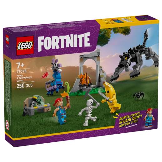 LEGO Fortnite - Peely och Sparkplugs läger i gruppen LEKSAKER / LEGO hos Spelexperten (77075)