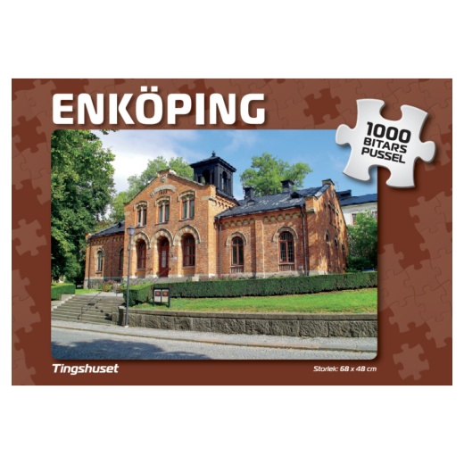 Svenska Pussel: Enköping Tingshuset 1000 Bitar i gruppen PUSSEL / 1000 bitar hos Spelexperten (7846)