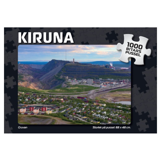 Svenska Pussel: Kiruna Gruvan 1000 Bitar i gruppen PUSSEL / 1000 bitar hos Spelexperten (7857)
