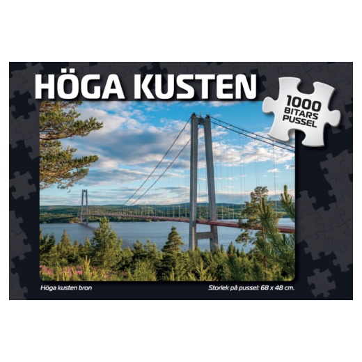 Svenska Pussel: Höga kusten bron 1000 Bitar i gruppen PUSSEL / 1000 bitar hos Spelexperten (7881)