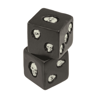 Skull Dice D6 Neon i gruppen SÄLLSKAPSSPEL / Tillbehör / Tärningar & tillbehör hos Spelexperten (788127)