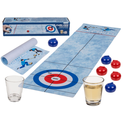 Tabletop Curling Drinking Game i gruppen SÄLLSKAPSSPEL / Festspel hos Spelexperten (793905)