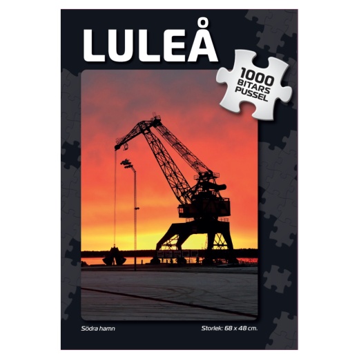 Svenska Pussel: Luleå Södra hamn 1000 Bitar i gruppen PUSSEL / 1000 bitar hos Spelexperten (7962)