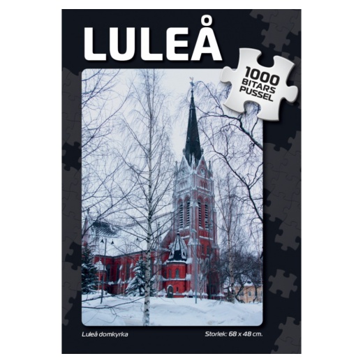 Svenska Pussel: Luleå domkyrka 1000 Bitar i gruppen PUSSEL / 1000 bitar hos Spelexperten (7962B)