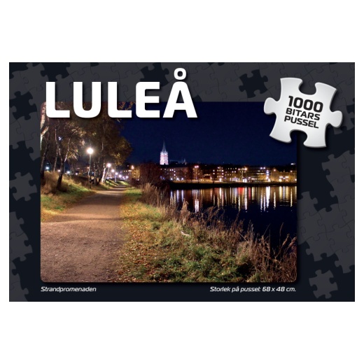 Svenska Pussel: Luleå Strandpromenaden 1000 Bitar i gruppen PUSSEL / 1000 bitar hos Spelexperten (7964)