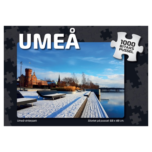 Svenska Pussel: Umeå vinterpark 1000 Bitar i gruppen PUSSEL / 1000 bitar hos Spelexperten (7979)