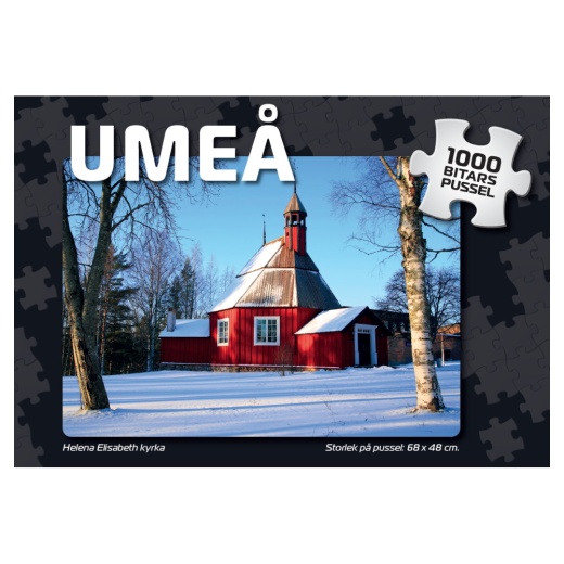Svenska Pussel: Umeå Helena Elisabeth kyrka 1000 Bitar i gruppen Nyheter hos Spelexperten (7982)