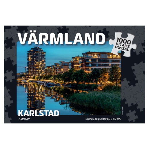 Svenska Pussel: Karlstad Klarälven 1000 Bitar i gruppen  hos Spelexperten (7995)