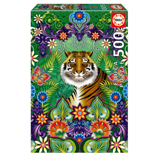Educa Pussel: Bengal Tiger 500 Bitar i gruppen PUSSEL / < 750 bitar hos Spelexperten (80-19912)