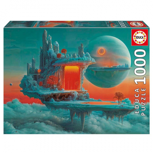 Educa Pussel: Planet of fire and ice 1000 Bitar i gruppen PUSSEL / 1000 bitar hos Spelexperten (80-20237)