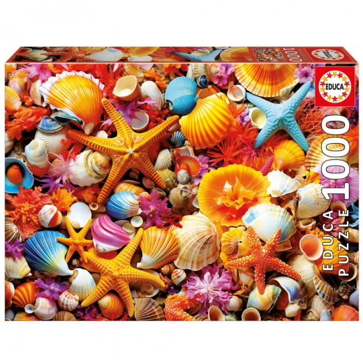 Educa pussel: Shell Collage 1000 Bitar i gruppen PUSSEL / 1000 bitar hos Spelexperten (80-20246)