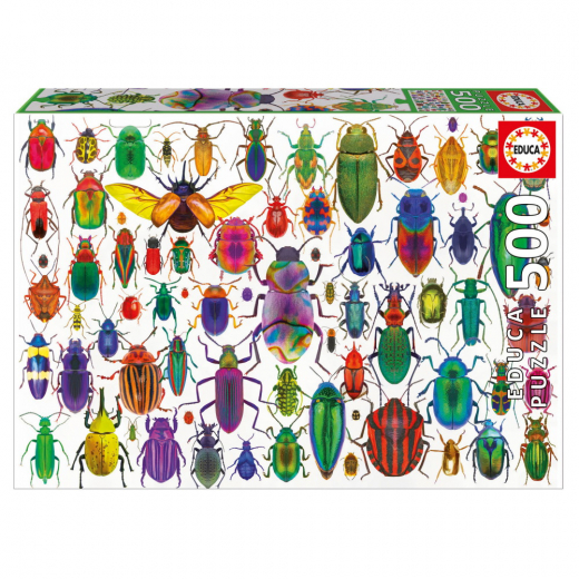 Educa Pussel: Beetles 500 Bitar i gruppen PUSSEL / < 750 bitar hos Spelexperten (80-20252)