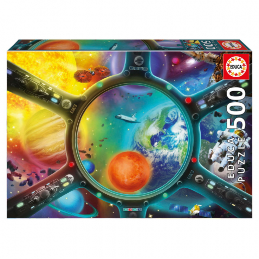 Educa Pussel: Spacewalk 500 Bitar i gruppen PUSSEL / < 750 bitar hos Spelexperten (80-20253)