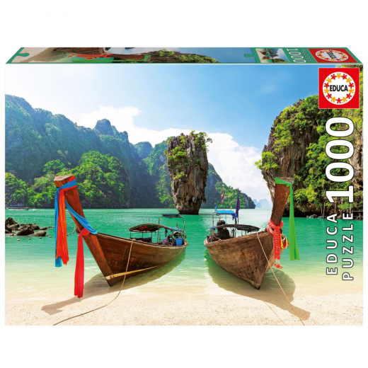 Educa pussel: James Bond Island 1000 Bitar i gruppen PUSSEL / 1000 bitar hos Spelexperten (80-20283)