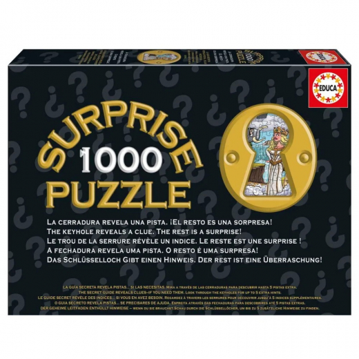 Educa Surprise Pussel: Knights Round Table 1000 Bitar i gruppen PUSSEL / 1000 bitar hos Spelexperten (80-20396)