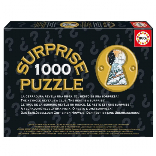 Educa Surprise Pussel: Antique Xmas 1000 Bitar i gruppen PUSSEL / 1000 bitar hos Spelexperten (80-20397)