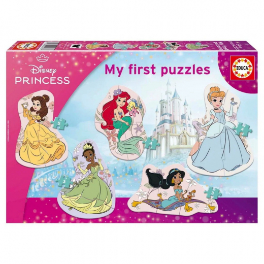 Educa Pussel: Disney Princess 3-5 Bitar i gruppen PUSSEL / Barnpussel hos Spelexperten (80-20473)