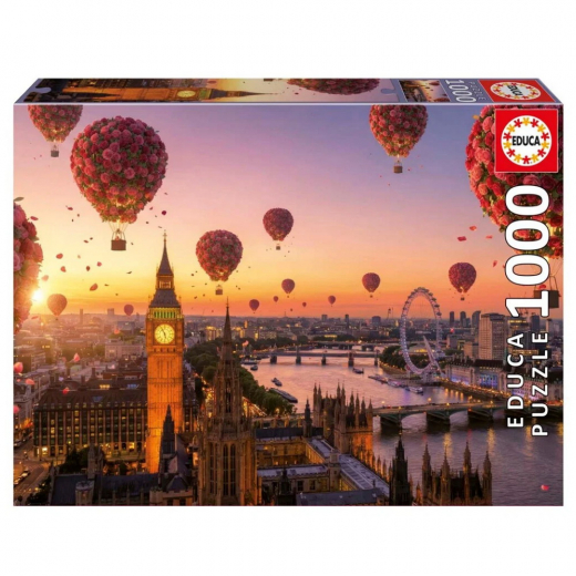 Educa Pussel: London in bloom 1000 Bitar i gruppen PUSSEL / 1000 bitar hos Spelexperten (80-20565)