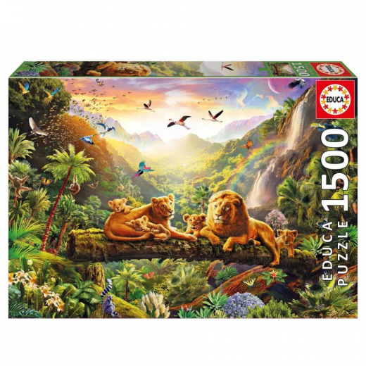 Educa Pussel: The Lion Tree Bridge 1500 Bitar i gruppen PUSSEL / 1500 bitar hos Spelexperten (80-20571)
