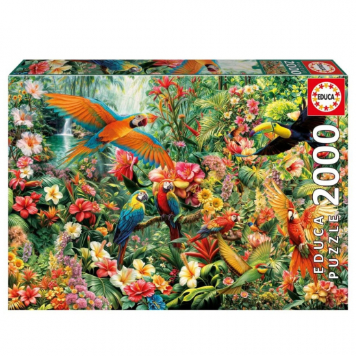 Educa Pussel: Amazon Birds 2000 Bitar i gruppen PUSSEL / 2000 bitar > hos Spelexperten (80-20574)