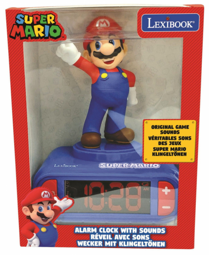 Väckarklocka - Super Mario   i gruppen LEKSAKER / Roliga prylar / Disco hos Spelexperten (80103)
