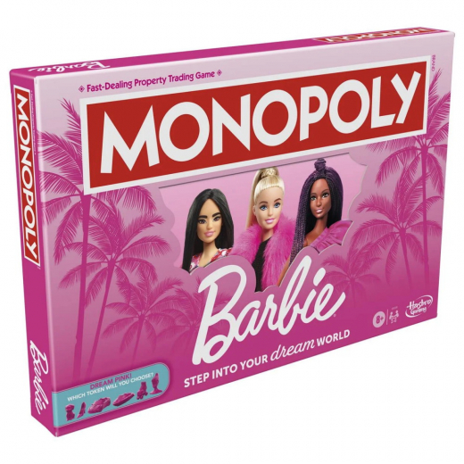 Monopoly - Barbie i gruppen SÄLLSKAPSSPEL / Familjespel hos Spelexperten (802066)