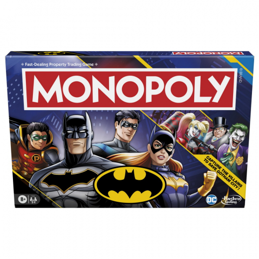 Monopol - Batman i gruppen SÄLLSKAPSSPEL / Familjespel hos Spelexperten (802067)