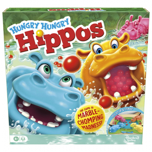 Hungry Hungry Hippos (Eng) i gruppen SÄLLSKAPSSPEL / Barnspel hos Spelexperten (802829)