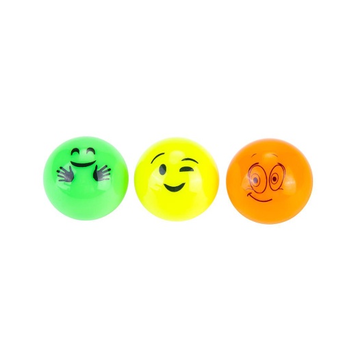 Beach Ball 3 pack Smiley i gruppen UTOMHUSSPEL / Bollar hos Spelexperten (806008)