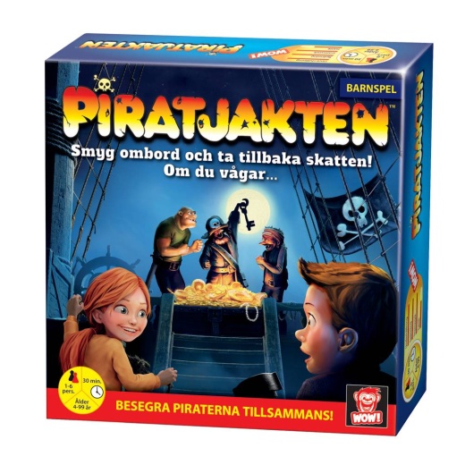 Piratjakten i gruppen SÄLLSKAPSSPEL / Barnspel hos Spelexperten (81021)