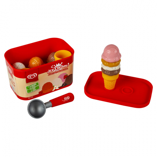 GB Glace Ice Cream Scoop Playset - Glasskopa Lekset i gruppen LEKSAKER / Rollek / Leksakskök hos Spelexperten (81026000)