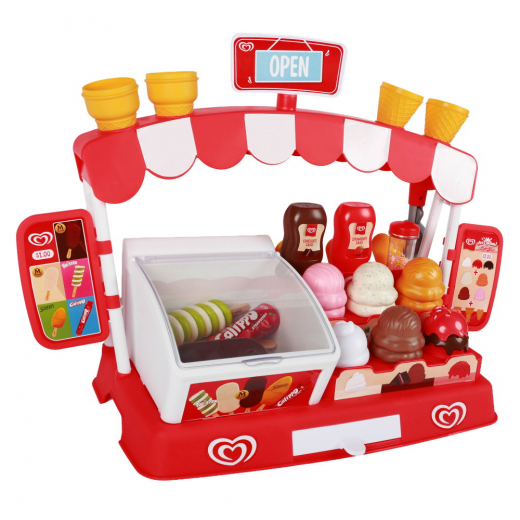 GB Glace Ice Cream Parlour - Glassbar Lekset i gruppen LEKSAKER / Rollek / Leksakskök hos Spelexperten (81026002)