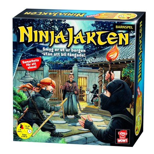 NinjaJakten i gruppen SÄLLSKAPSSPEL / Barnspel hos Spelexperten (81032)