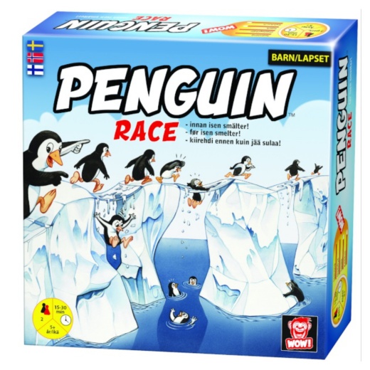 Penguin Race (Swe) i gruppen SÄLLSKAPSSPEL / Barnspel hos Spelexperten (81035)