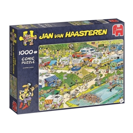 Jan van Haasteren Pussel - Camping Chaos 1000 bitar i gruppen  hos Spelexperten (81453FF)