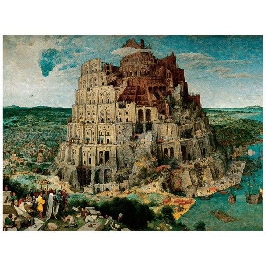 Ravensburger pussel: Brueghels the Elder: Babels Torn 5000 bitar i gruppen  hos Spelexperten (8174232)